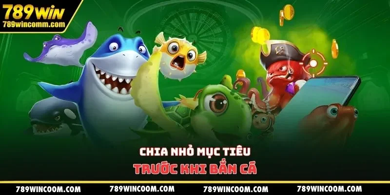 Chia nhỏ mục tiêu trước khi bắn cá