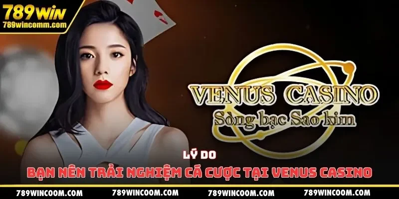 Lý do bạn nên trải nghiệm cá cược tại Venus Casino